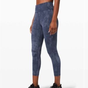 Lululemon Invigorate High-Rise Crop 23" *Diamond Dye